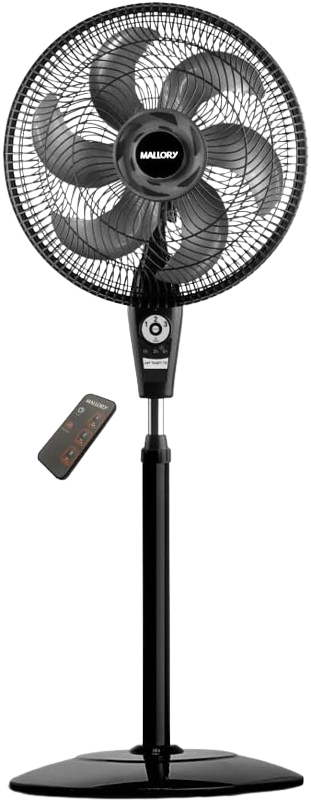 Ventilador de Coluna Preto/Branco BIVOLT