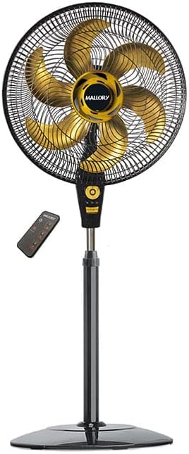 Ventilador de Coluna Preto/Branco BIVOLT