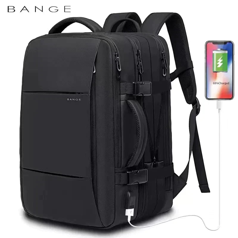 Mochila de viaje expandible USB BANGE - Envío gratis