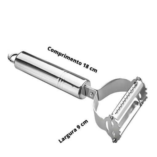 Pelador multifuncional de acero inoxidable